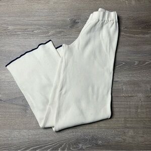 Edikted Women's S Wynter Knit Pants Grey Wide Leg